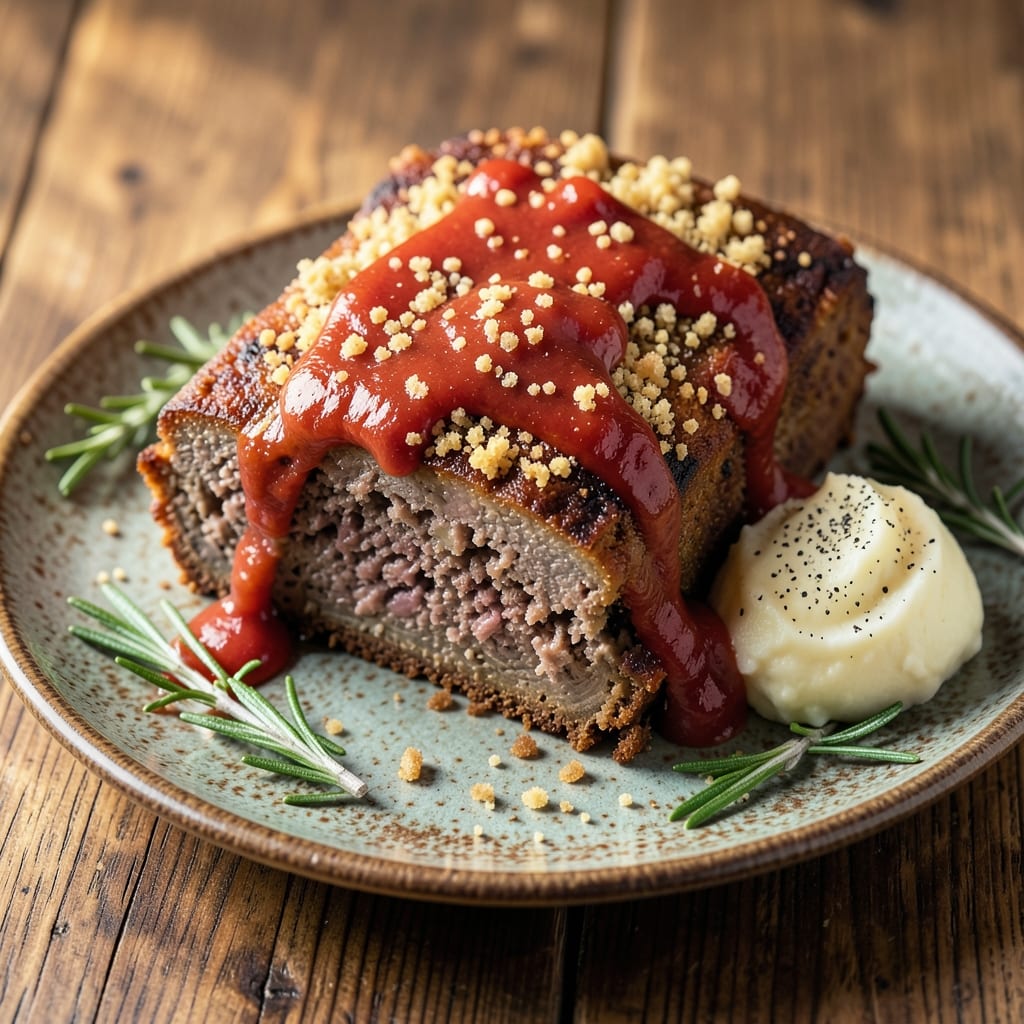 Beef Pork Lamb Meatloaf Recipe: Triple-Meat Crust That Locks in Juices