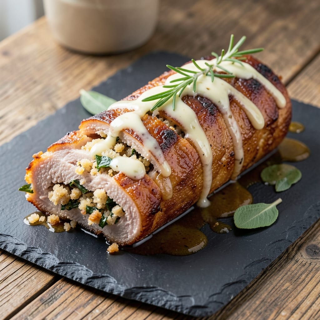 Best Stuffed Pork Tenderloin Recipe Ever with Stuffing in Oven: Oven-Baked Juiciness With Flavorful Surprise Inside