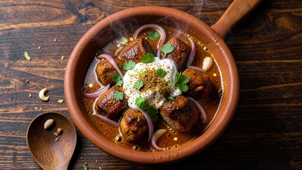 Anglo Indian Pork Curry Recipe: Spiced Yogurt and Tamarind Velvety Richness
