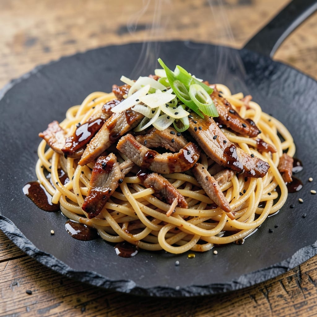 BBQ Pork Lo Mein Recipe: Smoky-Sweet Stir-Fry With Chewy Noodles