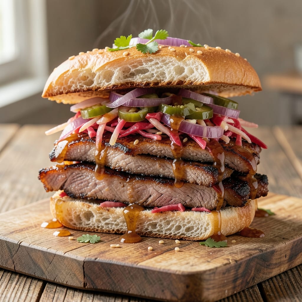 BBQ Pork Loin Sandwiches Recipe: Crispy-Bark, Juicy-Core Grillhouse Favorites