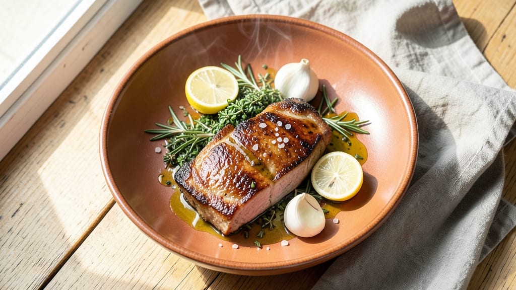 Mediterranean Diet Pork Chops Recipe: Herb-Lemon Crust With Mediterranean Spice Blend