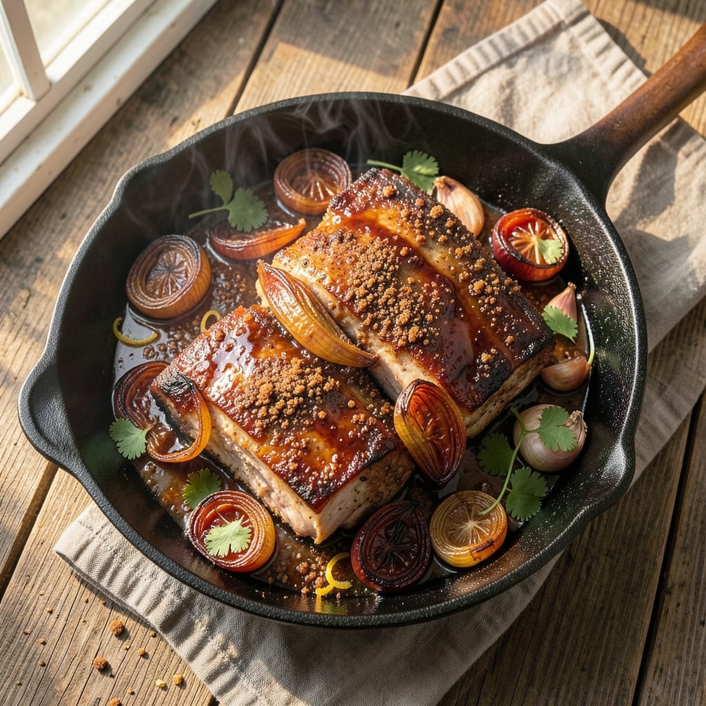 BBQ Pork Rib Roast Recipe: Smokehouse-Style Crust and Fall-Apart Tenderness
