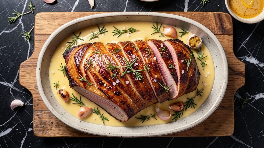 4lb Pork Loin Roast Recipe: Herb-Butter Crust Locks in Juice