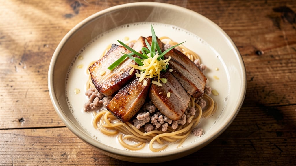 Minced Pork Ramen Recipe: Smoky Umami Broth Meets Silky Noodles
