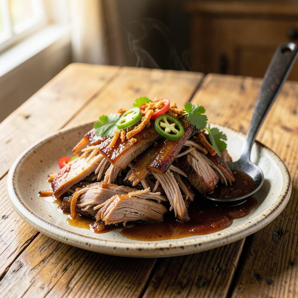Best Rated Pulled Pork Crock Pot Recipe: Slow-Smoked Tenderness With Vinegar-Braised Crunch
