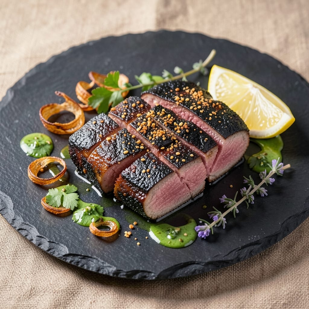 Blackened Pork Tenderloin Recipe: Smoky Spice-Crusted Centerpiece with Juicy Core