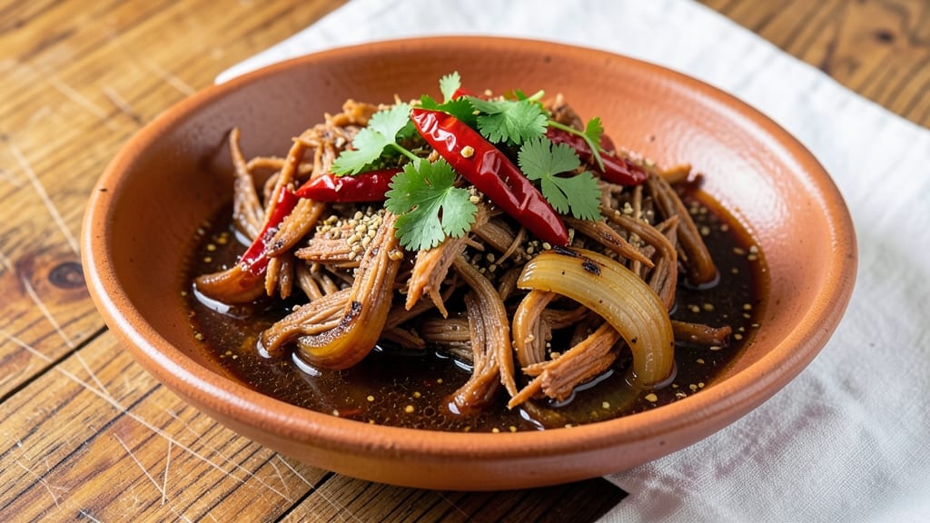 America's Test Kitchen Pork Tinga Recipe: Chipotle-Spiced Shreds With Celery Crown Crunch