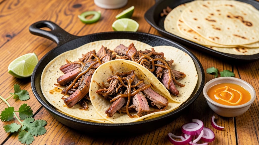 Mexican Style Pulled Pork Tacos Recipe: Smoky Chipotle Shreds With Crispy Corn Tortillas