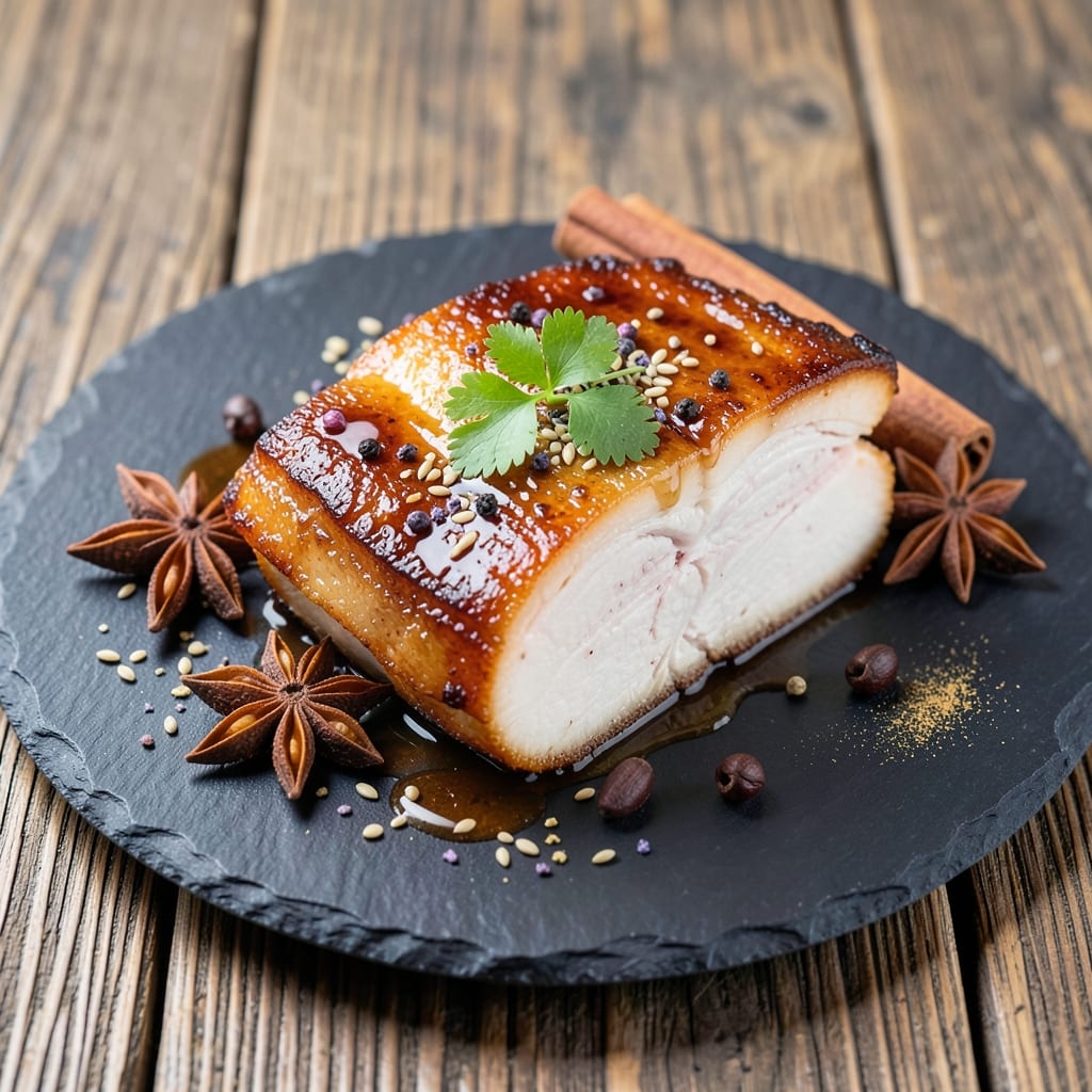Boiled Pork Belly Recipe: Silky Fat-Rich Bites with Five-Spice Zing