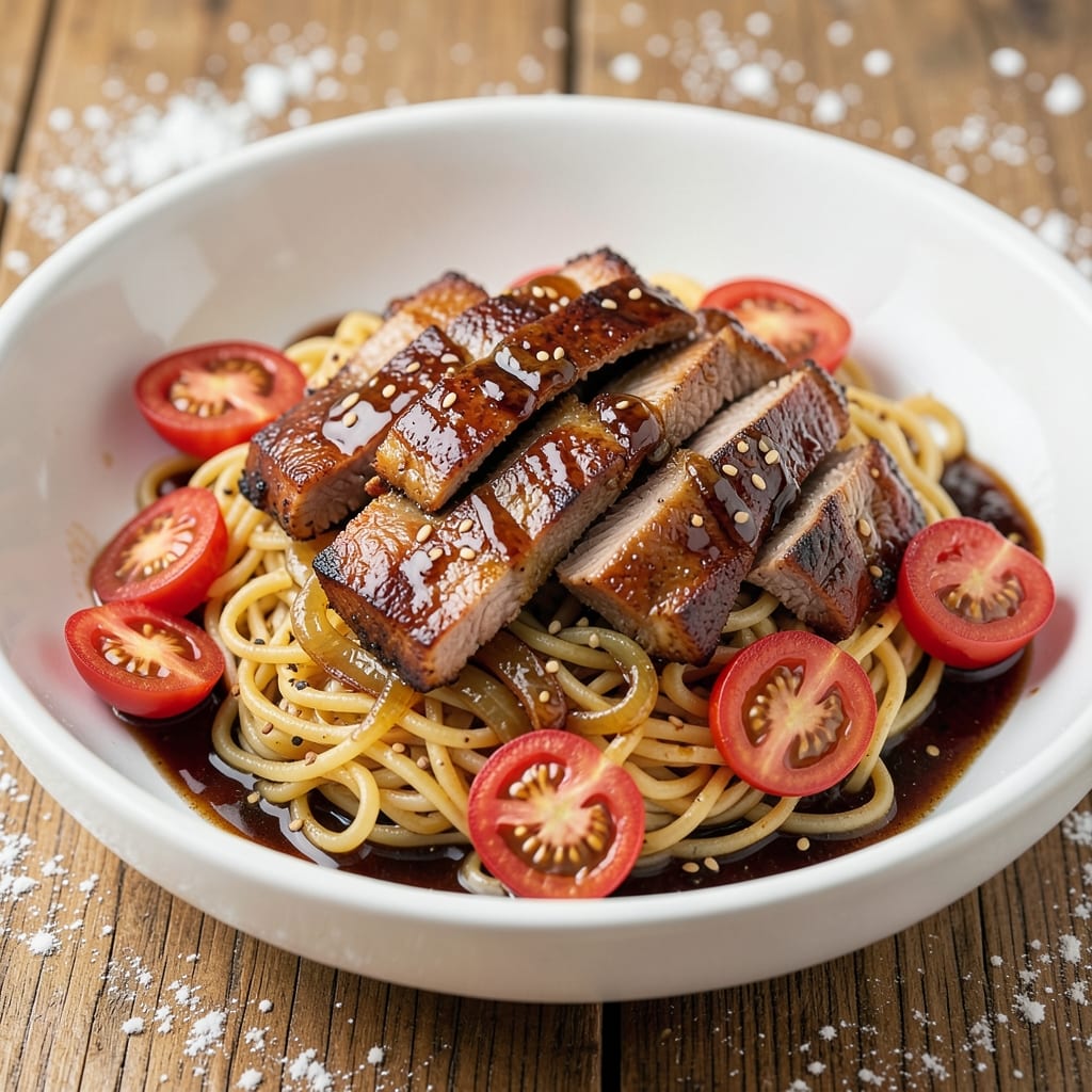 BBQ Pork Noodle Recipe: Smoky-Sweet Glaze That Clings to Every Strand