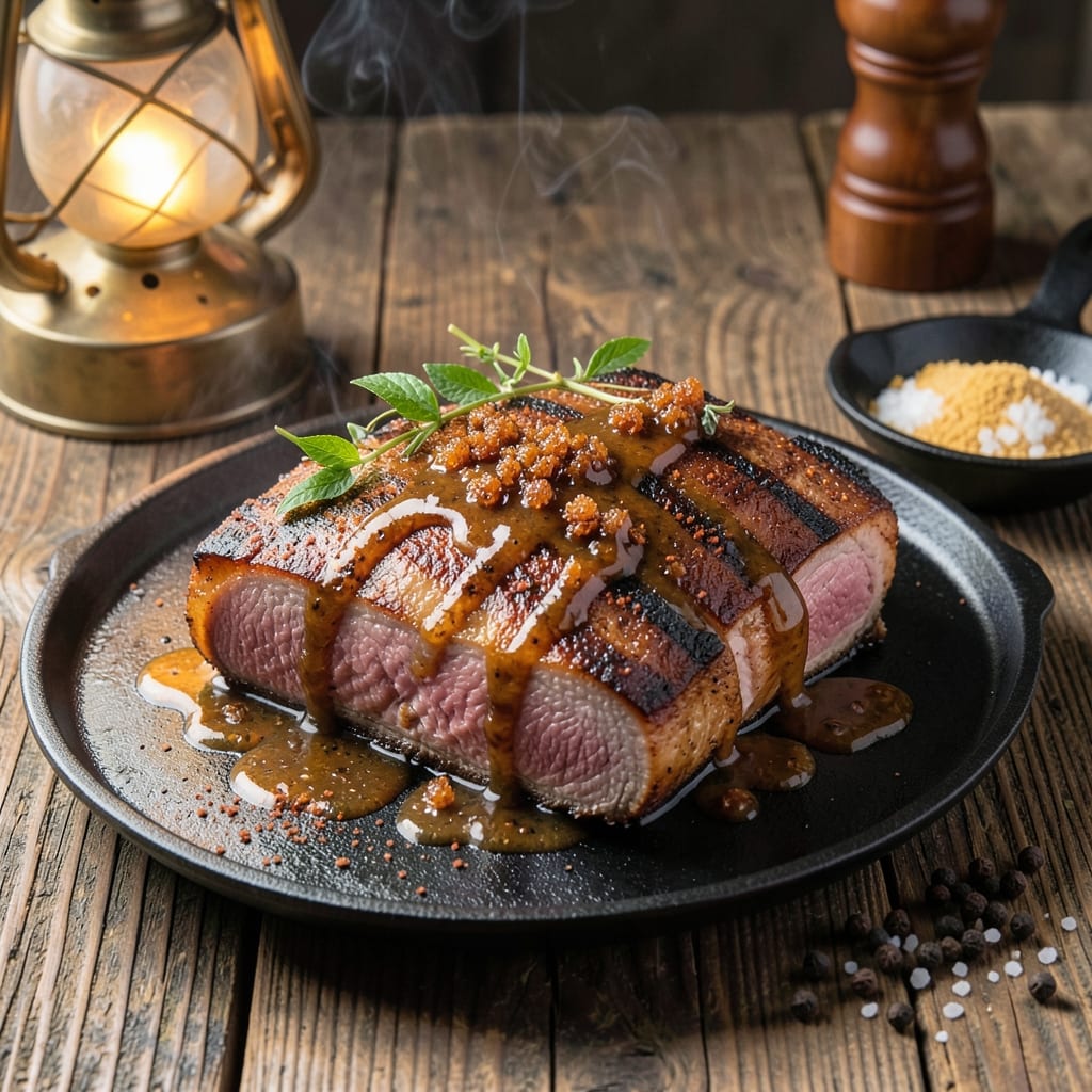Blackstone Griddle Pork Loin Recipe: Smoky-Sweet Caramelized Crust in 20 Minutes