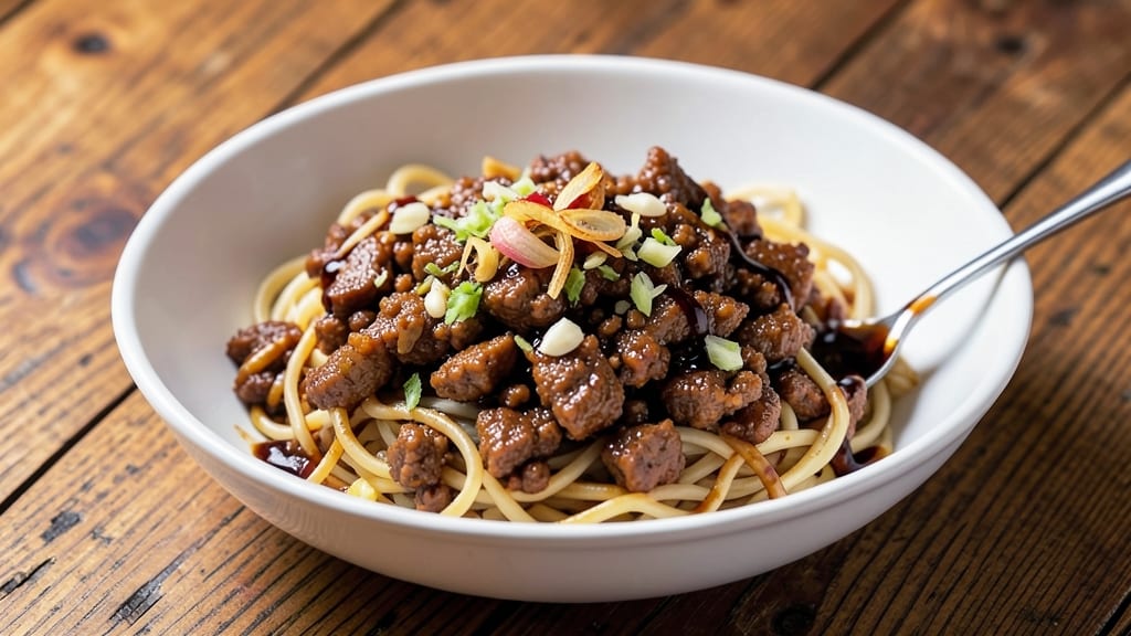 Minced Pork Noodle Recipe: Wok-Fried Umami in 25 Minutes