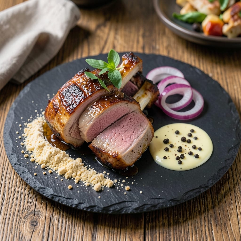 BJ's Double Bone-In Pork Chops Recipe: Crackling Crust and Juicy Pink Centers