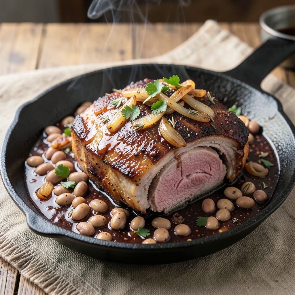 BBQ Pork and Beans Recipe: Smoky-Sweet Slow-Cooked Harmony