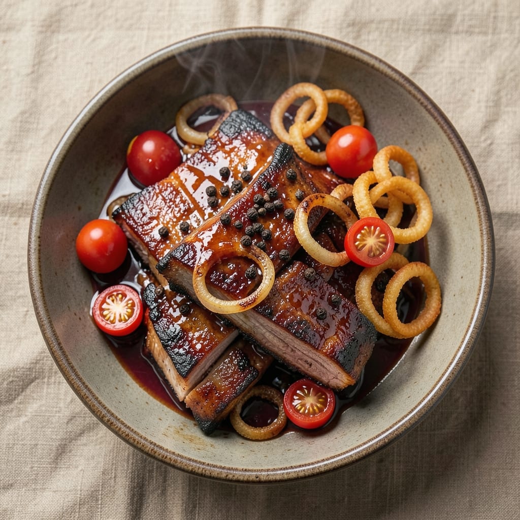 BBQ Boneless Pork Ribs Recipe: Oven-Baked Crispy Edges Without the Smoke
