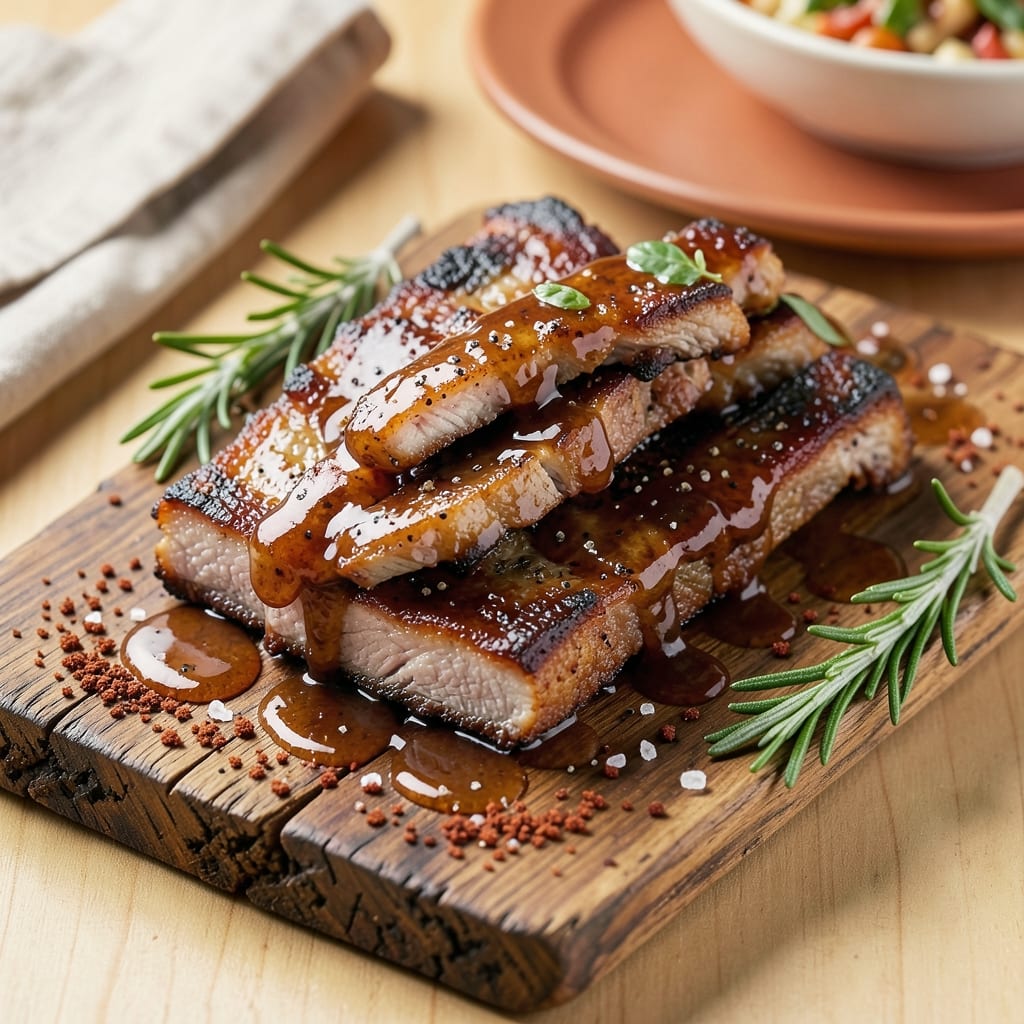BBQ Pork Spare Ribs Recipe: Oven-Braised Bark That Cracks With Every Bite