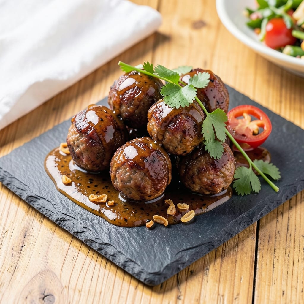 BBQ Pork Meatballs Recipe: Smoky-Sweet Bites With Sticky Glaze Magic