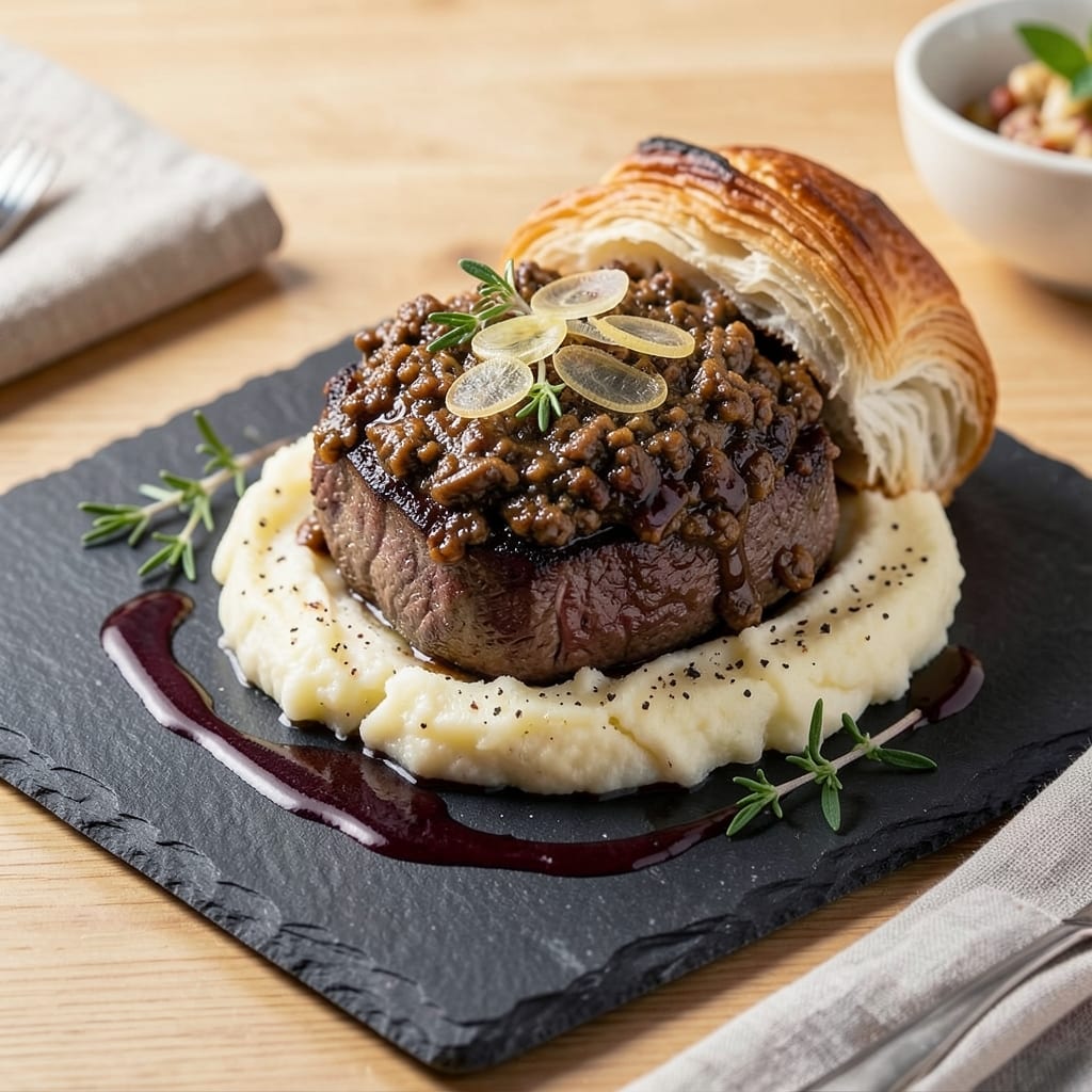 Beef Wellington No-Pork Recipe: Mushroom-Duxelles Crust Without the Pork