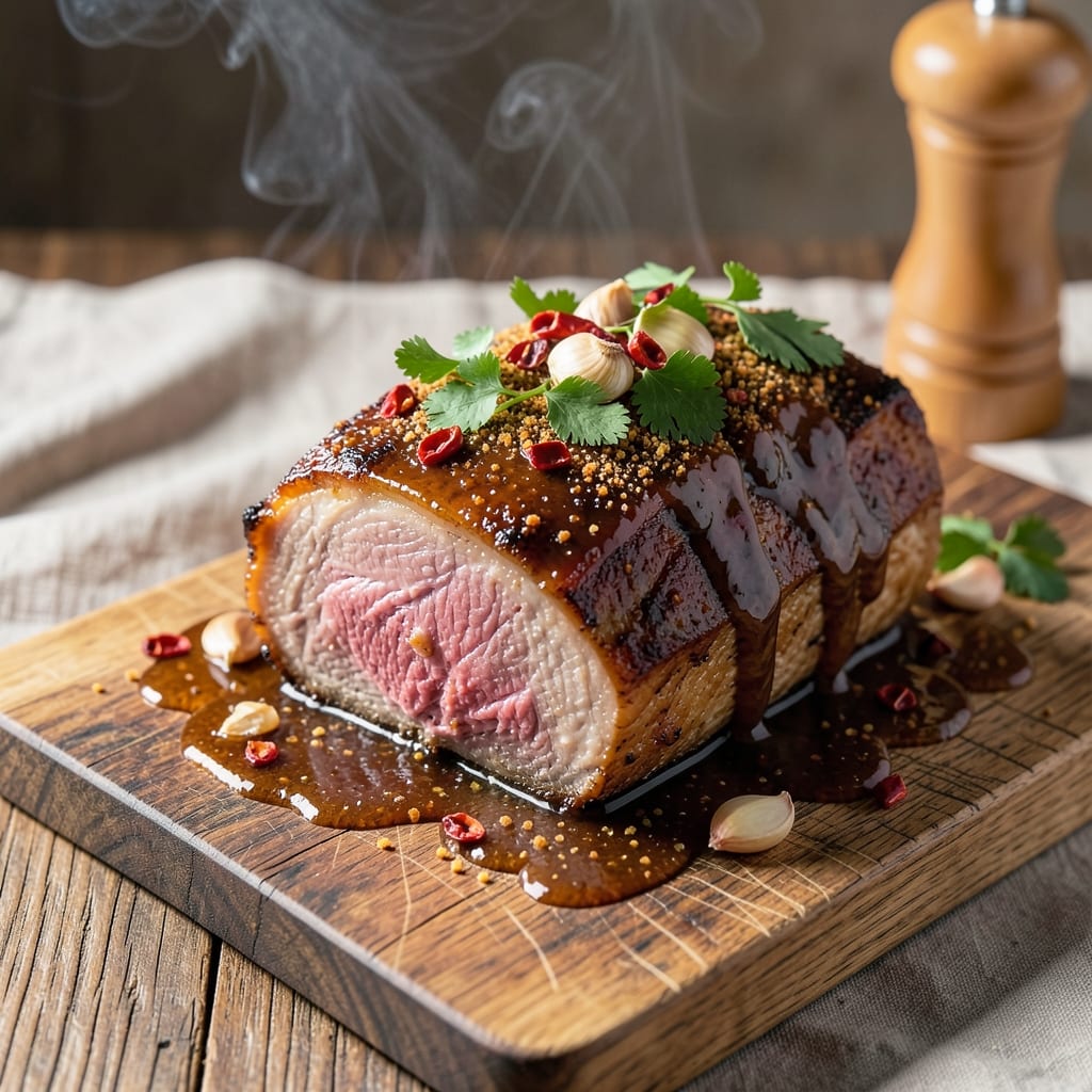 BBQ Boneless Pork Loin Roast Recipe: Smoky Bark and Juicy Pink Center Mastery