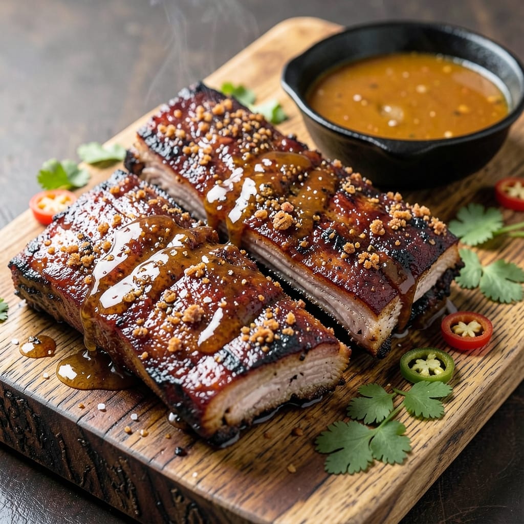 BBQ Pork Spare Ribs Recipe Grill: Smoke-Ringed Crispness Without the Smoker