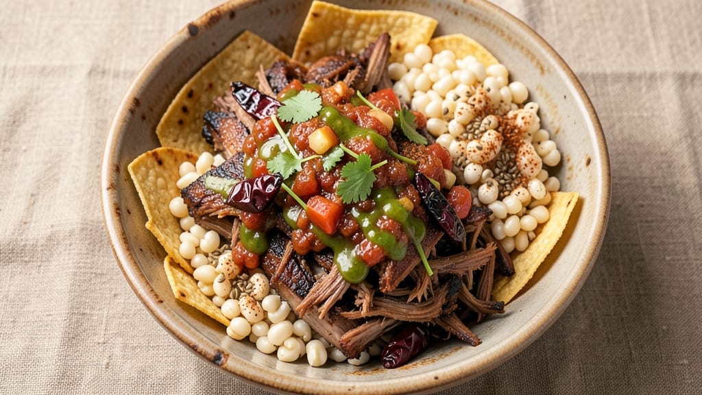 Mexican Pulled Pork Crock Pot Recipe: Smoky Chipotle Heat With Crispy Celery Crown Topping