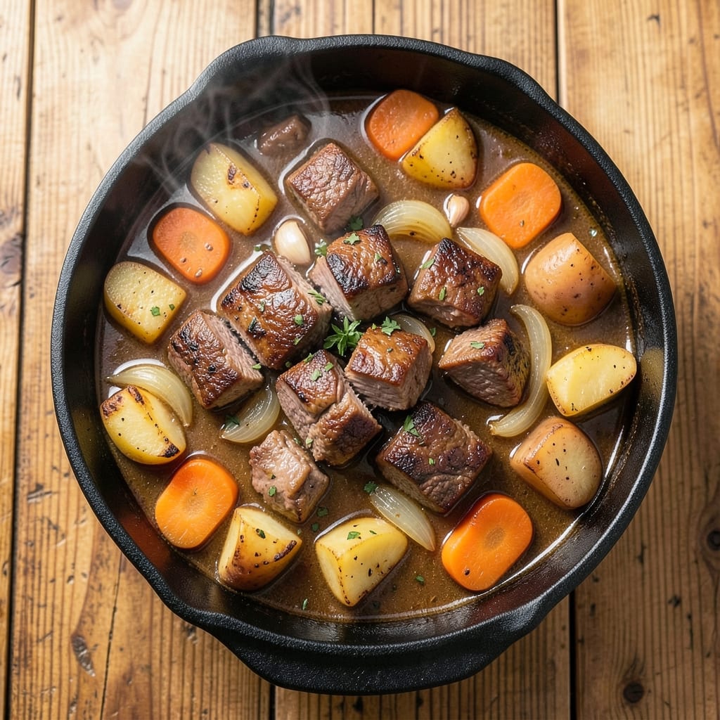 Beef and Pork Stew Recipe: Deep-Rich Flavor From Slow-Simmered Roots