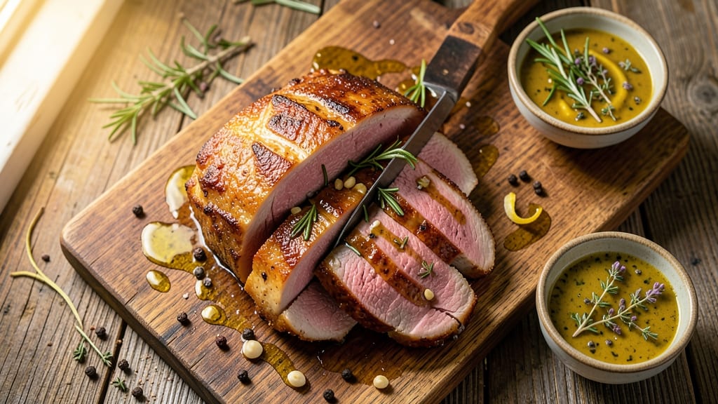 1 Lb Pork Loin Roast Recipe: Herb-Infused Crust Meets Juicy Pink Heart
