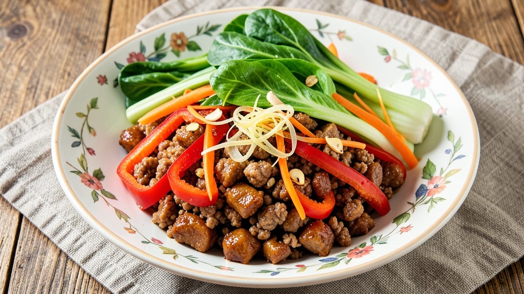 Minced Pork and Vegetables Recipe: Savory Stir-Fry With Wok-Hei Smokiness