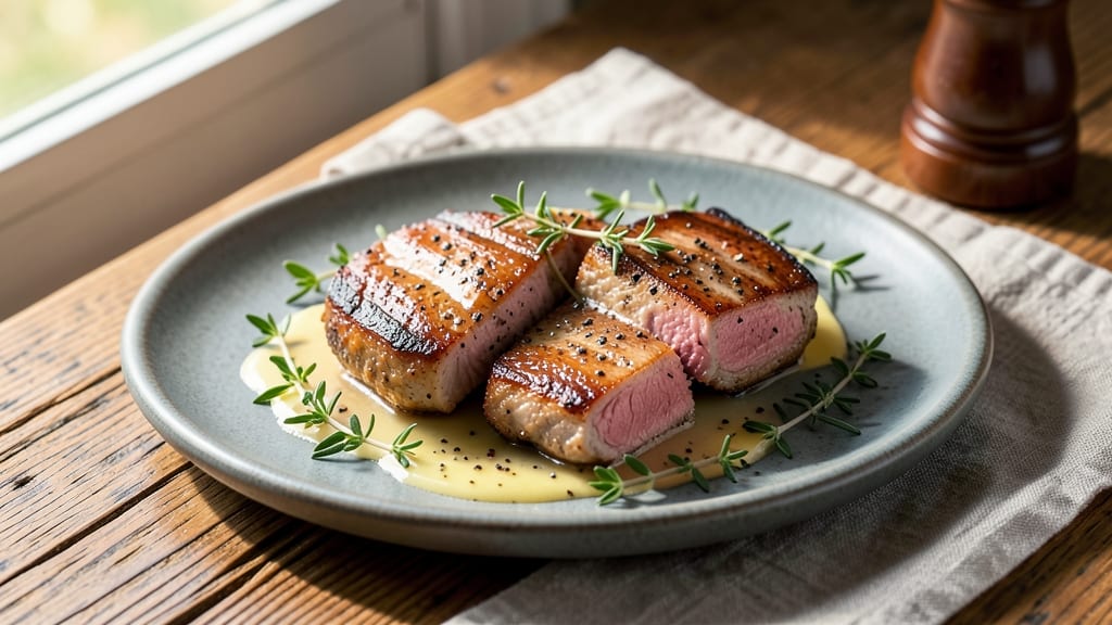 2-Inch Pork Chops Recipe: Pan-Sear to Juicy Pink Hearts