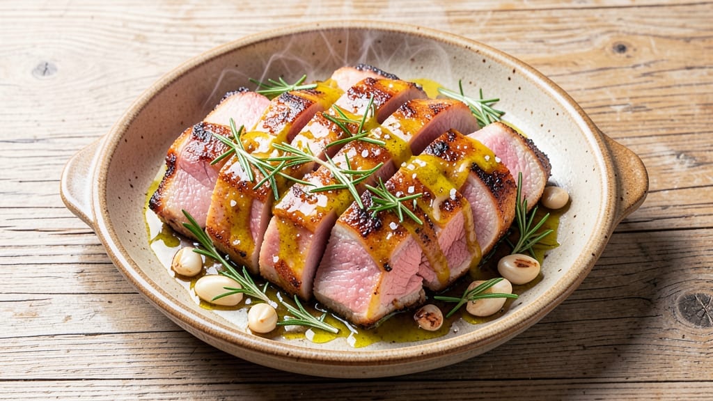 Mini Pork Roast Recipe: One-Pan Crispy Crown and Juicy Pink Heart