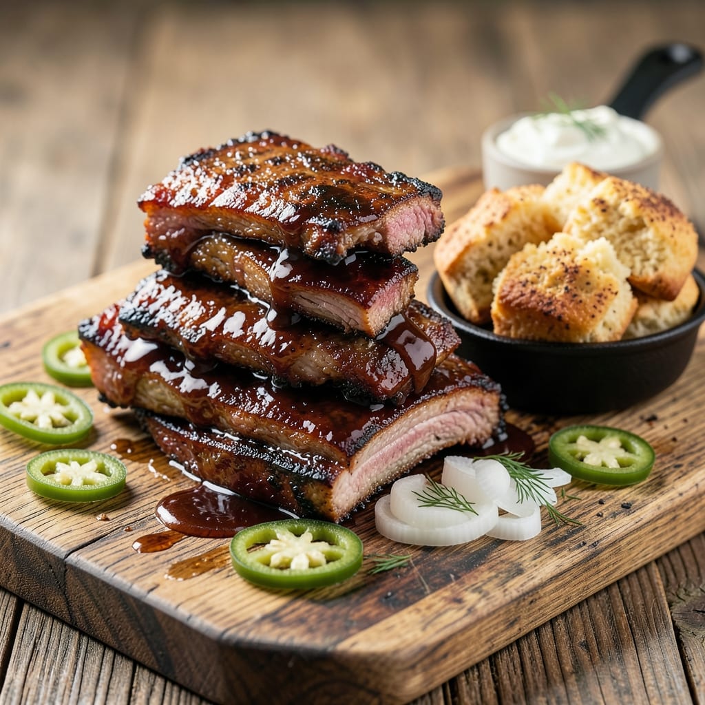 Best Grilled BBQ Pork Ribs Recipe: Charcoal-Kissed Crisp With Molten Meat