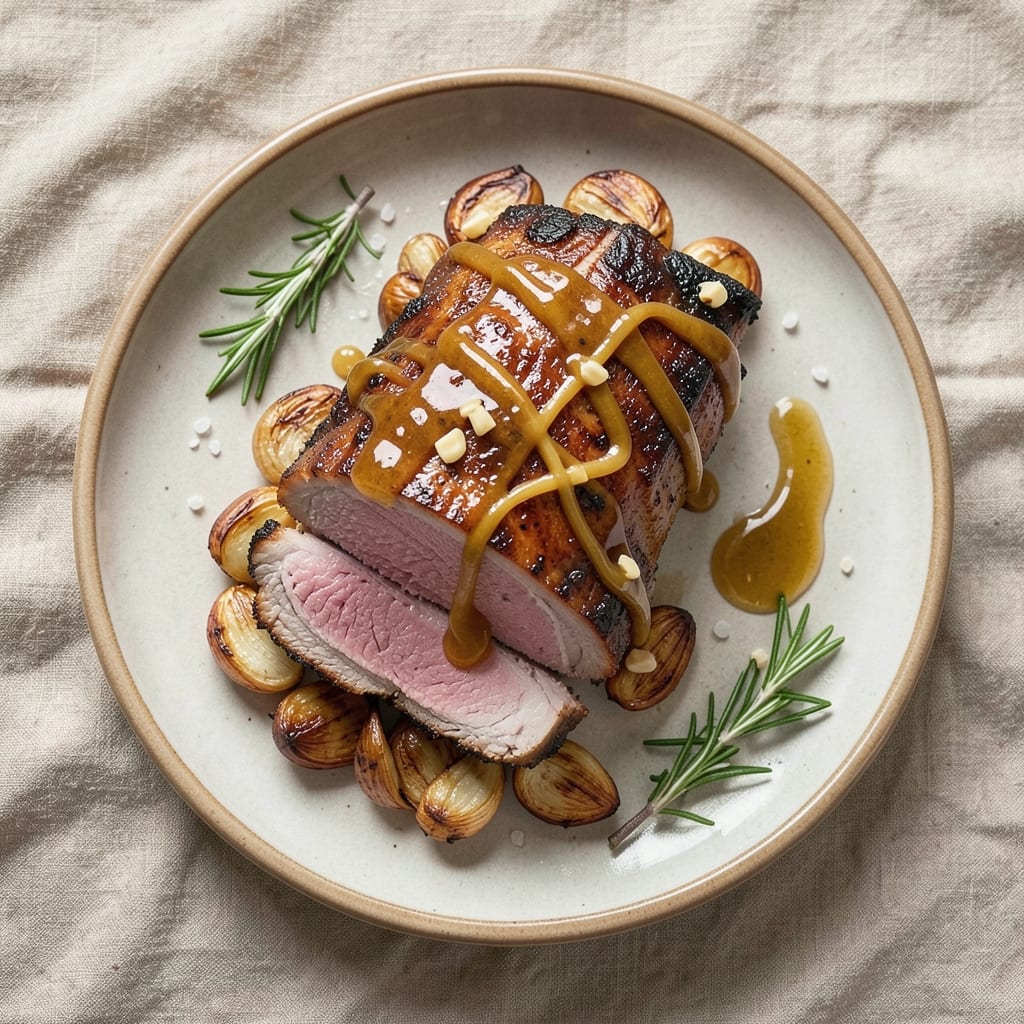 Best Roasted Pork Tenderloin Recipe Ever: Honey-Mustard Crust Locks in Juices