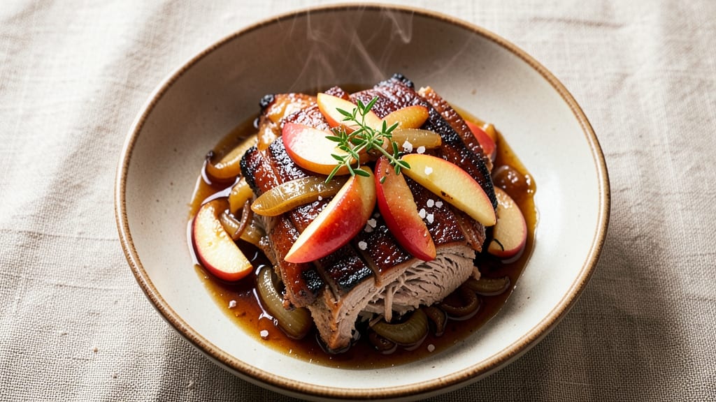 Apple Pulled Pork Recipe: Smoky Apple Cider Crunch Over Tender Shreds