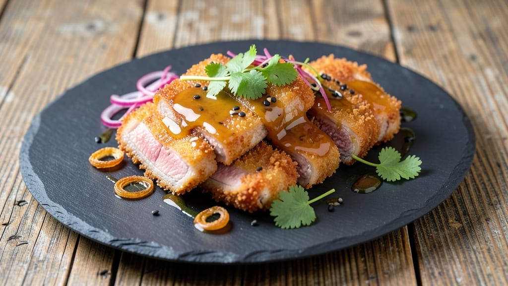 Asian Pork Cutlets Recipe: Crispy-Fried Crunch With Silky Sweet Glaze