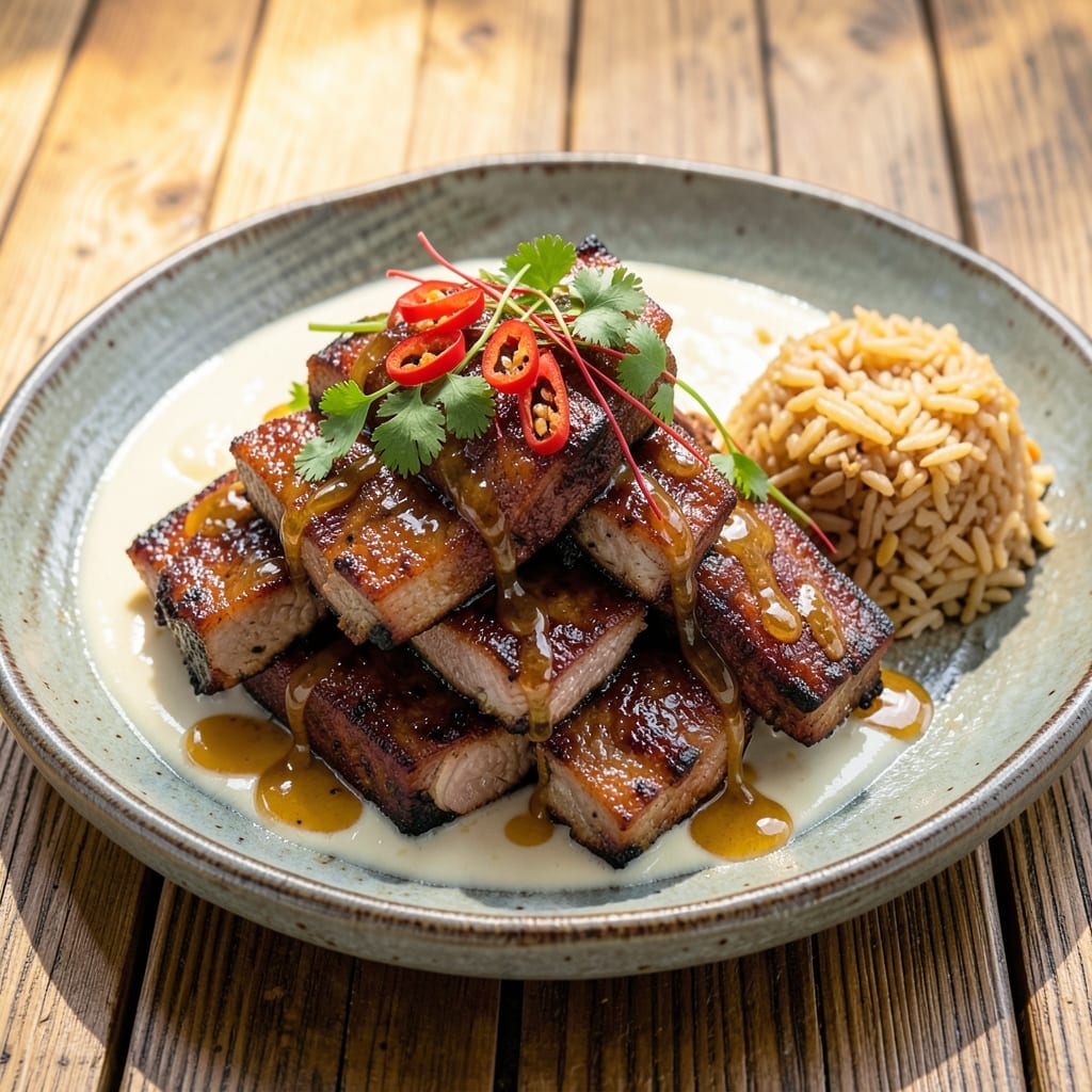 Best Recipe for Filipino-Style Pork Ribs: Coconut Vinegar Braise with Charred Edges