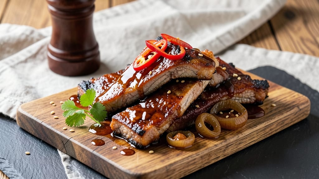 Ah So Sauce Boneless Pork Ribs Recipe: Sweet-Spicy Glaze That Sticks to Every Bite