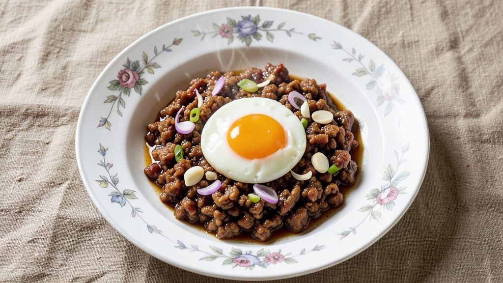 Minced Pork Steamed Eggs Recipe: Silky Custard Wrapped in Savory Pork