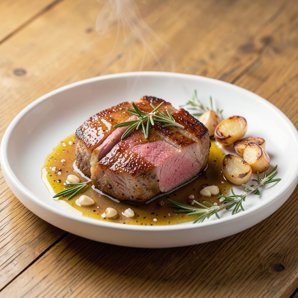 Berkshire Pork Chops Recipe: Oven-Braised to Juicy Pink Centers
