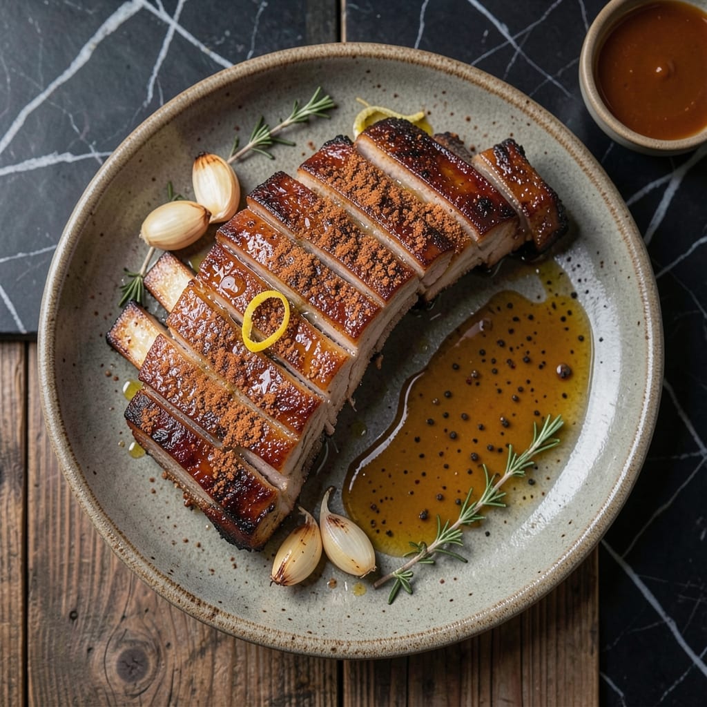 BBQ Rack of Pork Recipe: Smoky-Sweet Crispy Bark in One Pan