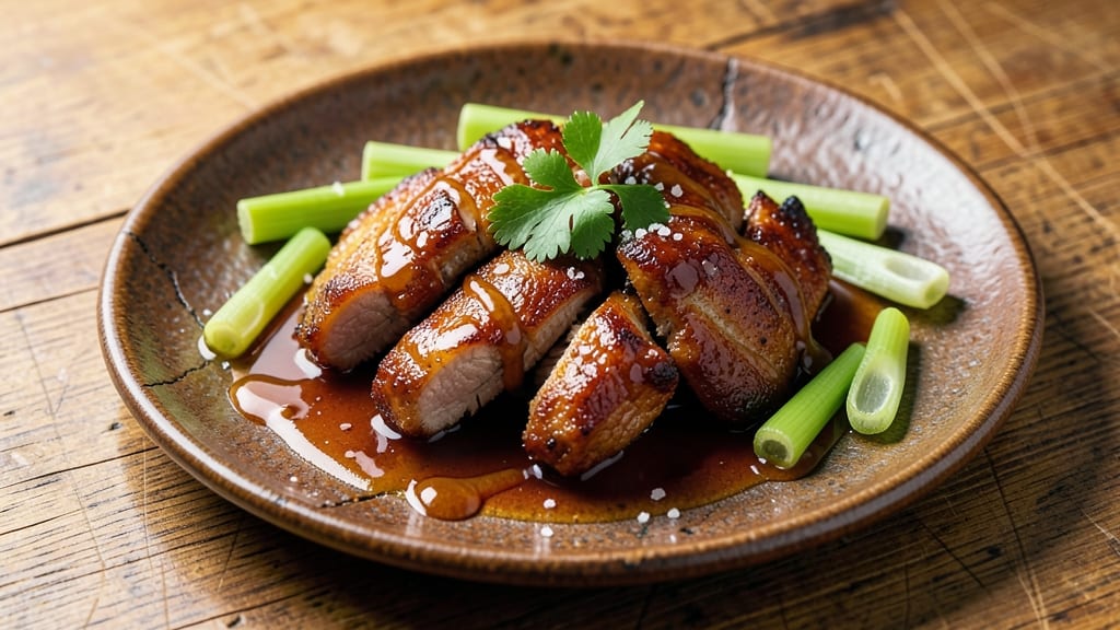 Milk Street Sweet and Sour Pork Recipe: Crispy Celery Crowns Over Tangy Vinegar Glaze