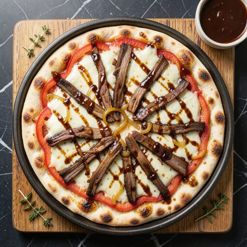 BBQ Pork Flatbread Pizza Recipe: Smoky-Sweet Glaze Meets Crispy Flatbread Crunch