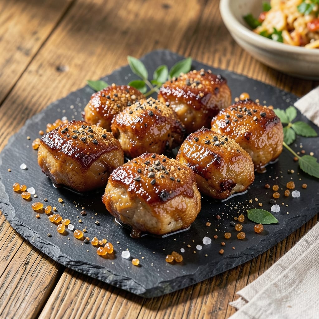 BBQ Pork Buttons Recipe: Crispy Bark and Juicy Pink Centers
