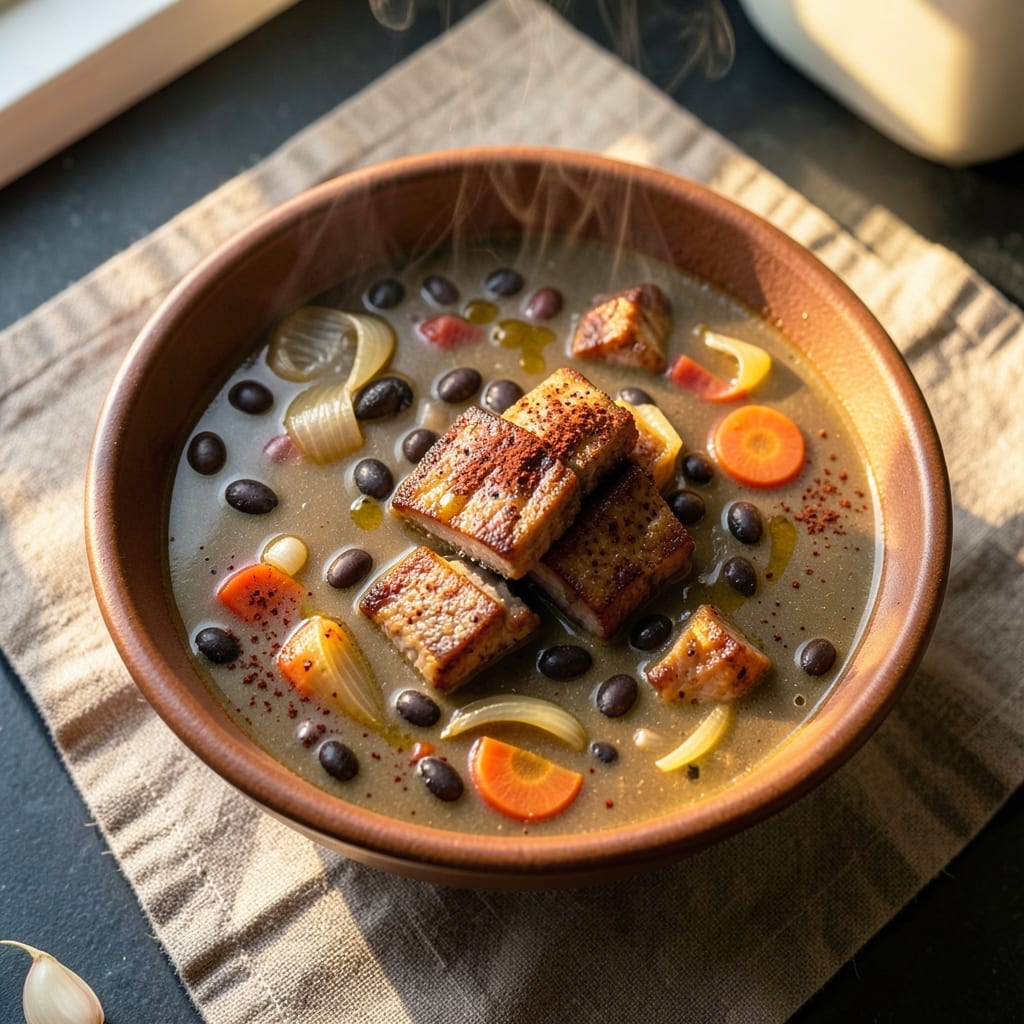 Black Bean Soup With Pork Recipe: Smoky-Spiced One-Pot Heartiness