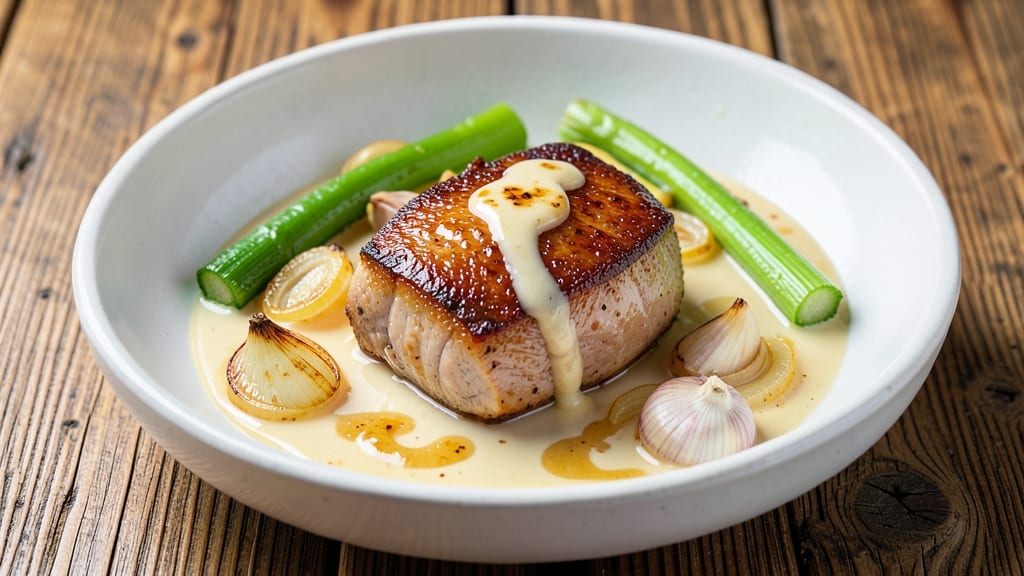 Milk Pork Recipe: Silky Braised Tenderness With Celery Crown Crunch