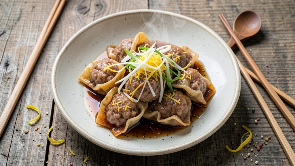 Minced Pork Dumplings Recipe: Pan-Fried Crispy Edges and Juicy Hearts