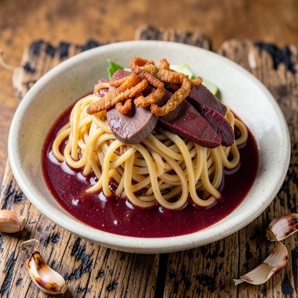 Batchoy With Pork Blood Recipe: Umami-Rich Noodle Soup With Signature Silky Egg Ribbons