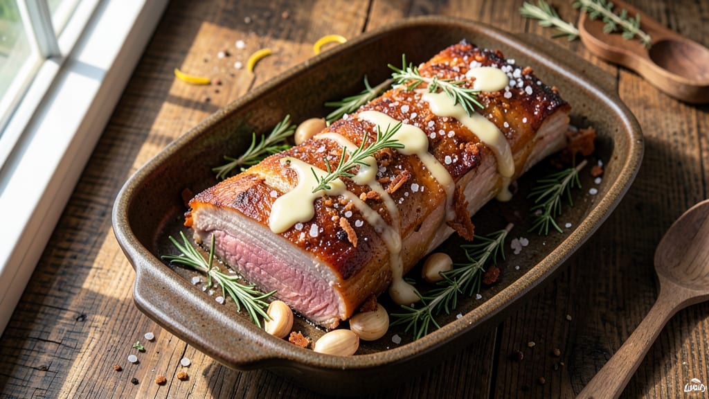 4.5 Lb Pork Loin Recipe: One-Pan Roast With Herb Butter Crust