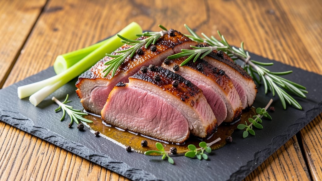4-Pound Pork Loin Recipe: Juicy Pink Centers With Crispy Celery Crown Crunch