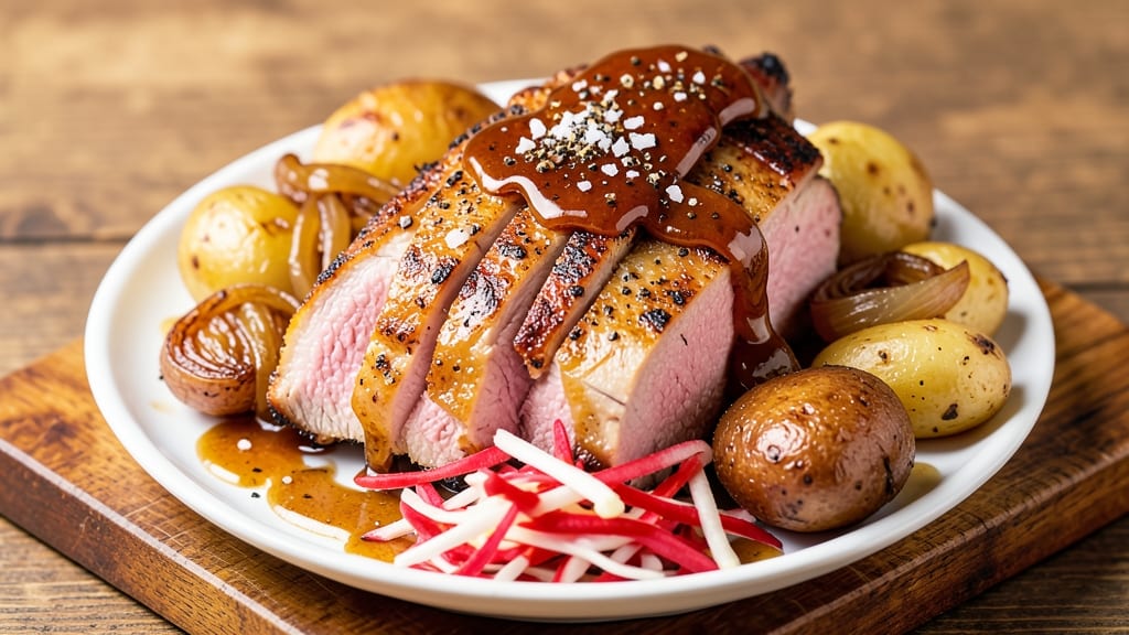 Air Fryer Rotisserie Pork Loin Recipe: Crispy Celery Crowns Without the Mess